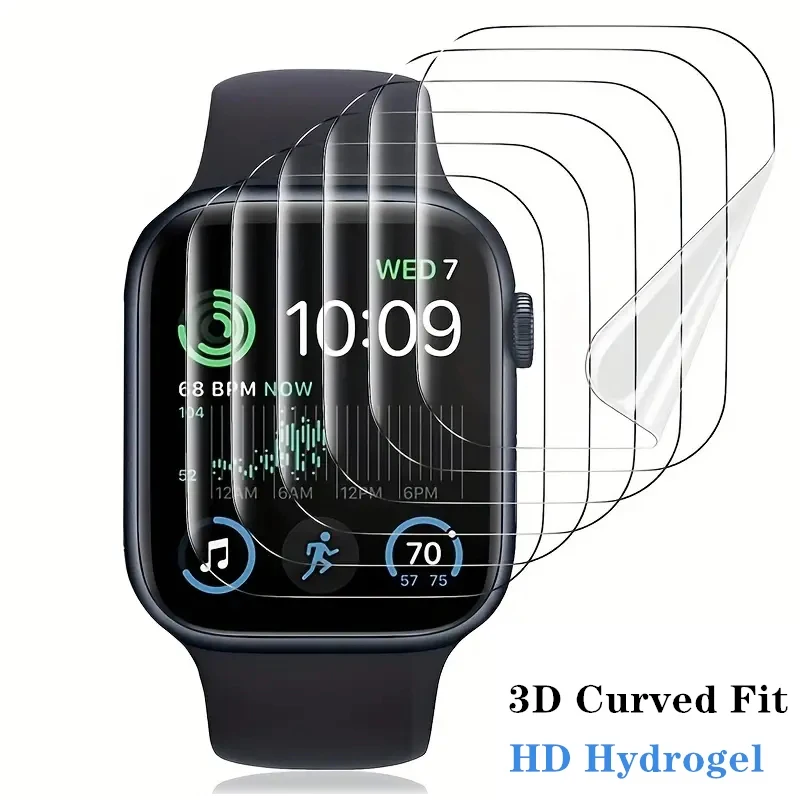 Hydro gel Film Displays chutz folie für Apple Watch 49 mm 40mm 44mm 42mm 38mm 41mm 45mm nicht Glas für iwatch Serie Ultra 9 8 se