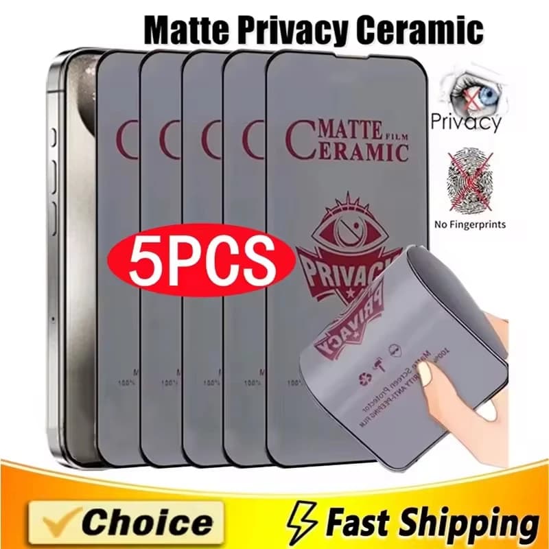 Matte Keramik-Displayschutzfolie für Samsung Galaxy S24 S25 Ultra S23 Ultra S22 S24 S25 Plus S20 S21 S23 FE A56 A36 A26 5 g
