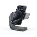 3 in 1 Magnetische Kabellose Ladestation (15W) für iPhone – Metall-Stand, Schnellladen, Qi-Zertifiziert
