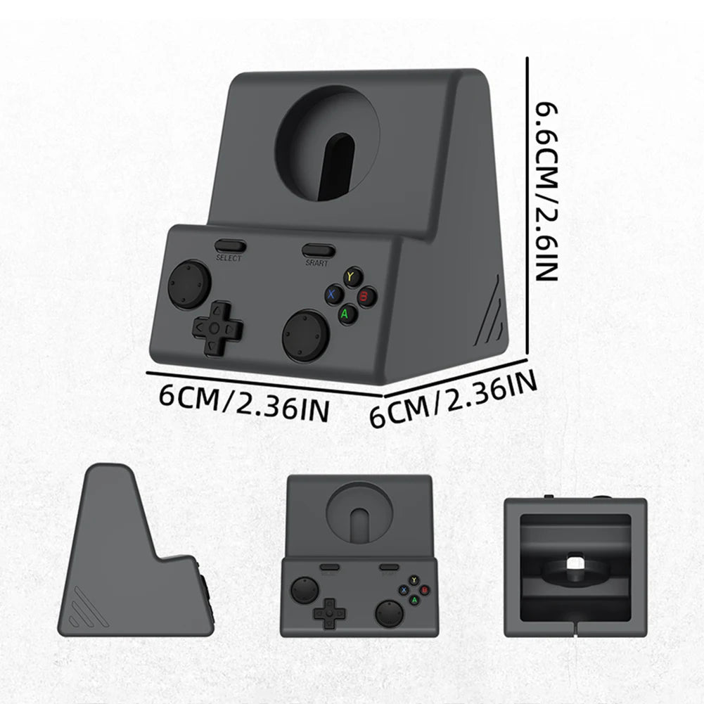 Apple Watch Ladestation im Gaming-Design – Magnetische Dockingstation mit Uhr, Kompakt & Stabil